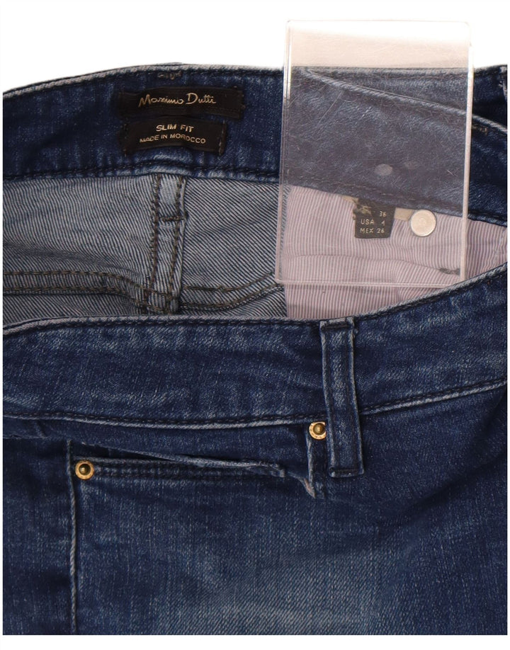 Женские узкие джинсы Massimo Dutti EU 36 XS W26 L30 Синие