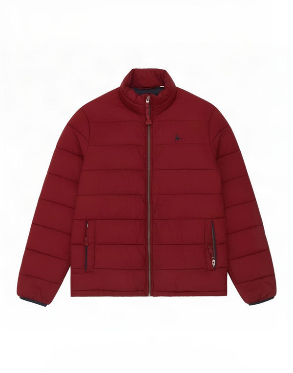 Мужская утепленная куртка свободного кроя Jack Wills UK 34 XS бордовый полиамид