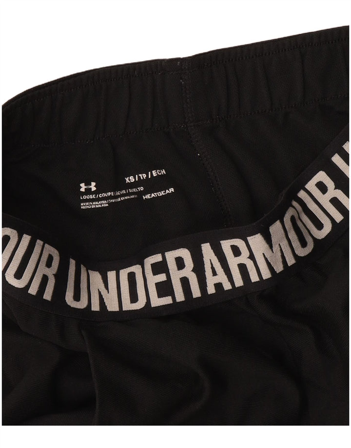 Женские спортивные шорты с графическим рисунком UNDER ARMOR UK 4 XS, черные