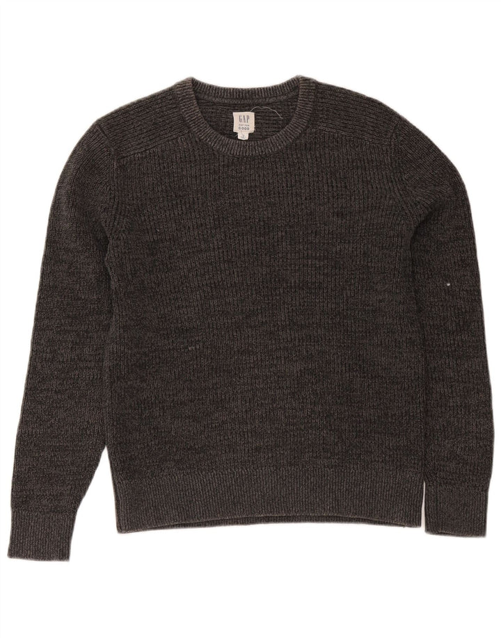Мужской джемпер с круглым вырезом Gap XS, серый хлопок