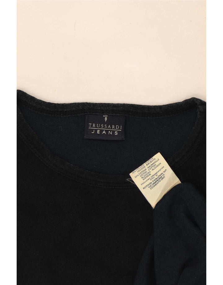 Мужские джинсы Trussardi с длинным рукавом 2XL, черная вискоза