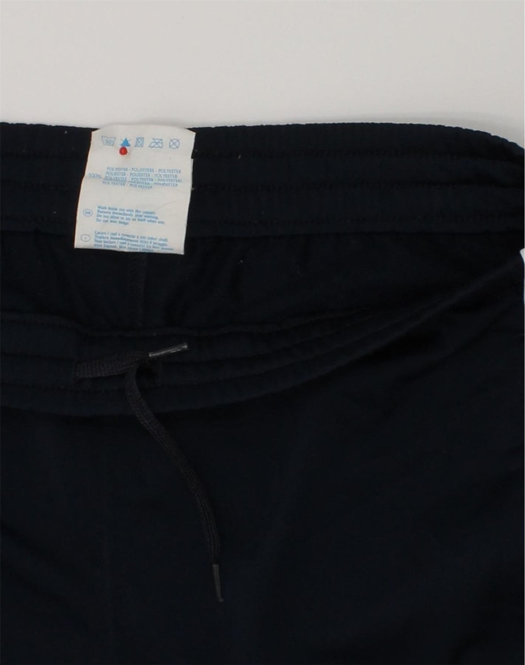 CHAMPION Boys Tracksuit Trousers 11-12 Years Large Navy Blue Polyester | Vintage Champion | Thrift | Second-Hand Champion | Used Clothing | Messina Hembry 