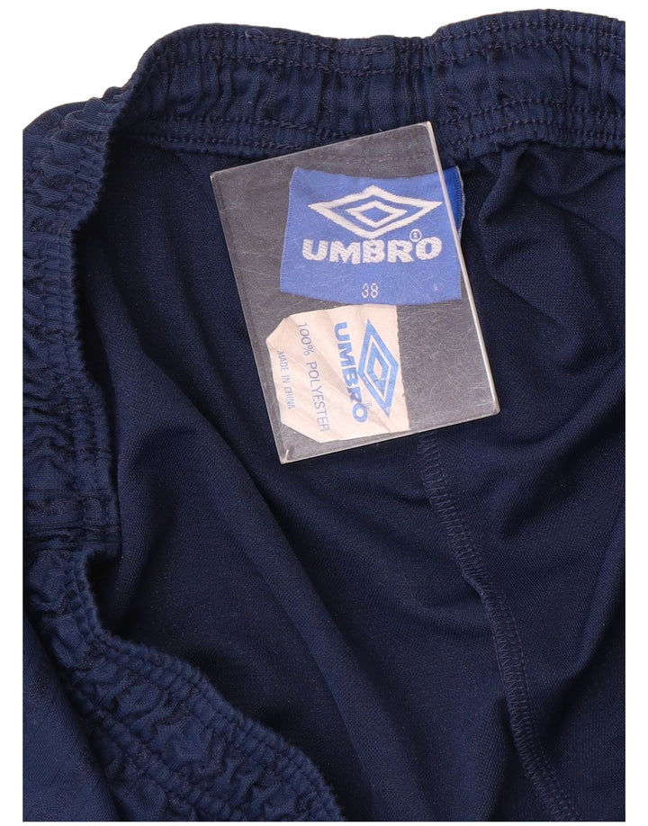 Мужские спортивные шорты Umbro XL темно-синие в тонкую полоску из полиэстера