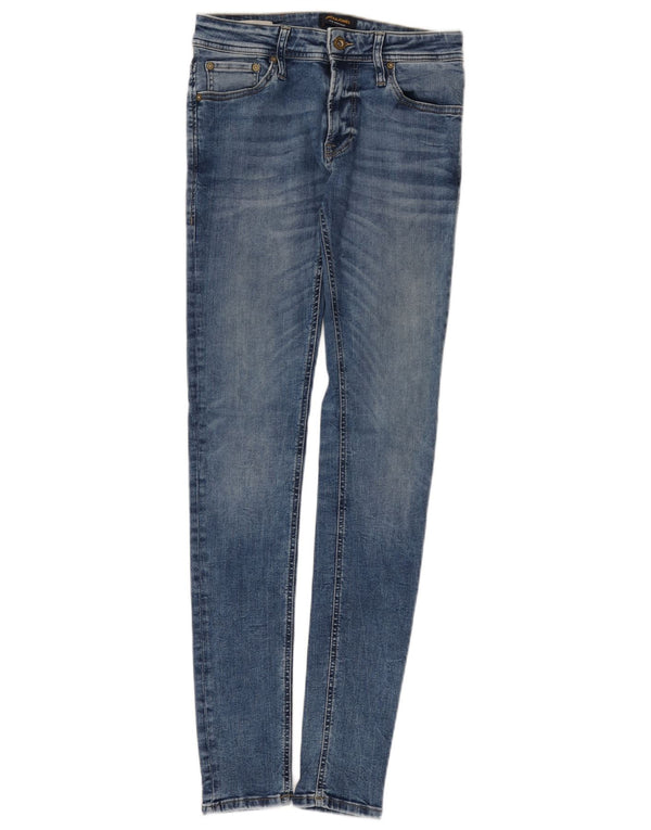Мужские джинсы скинни Jack & Jones W29 L32, синий хлопок