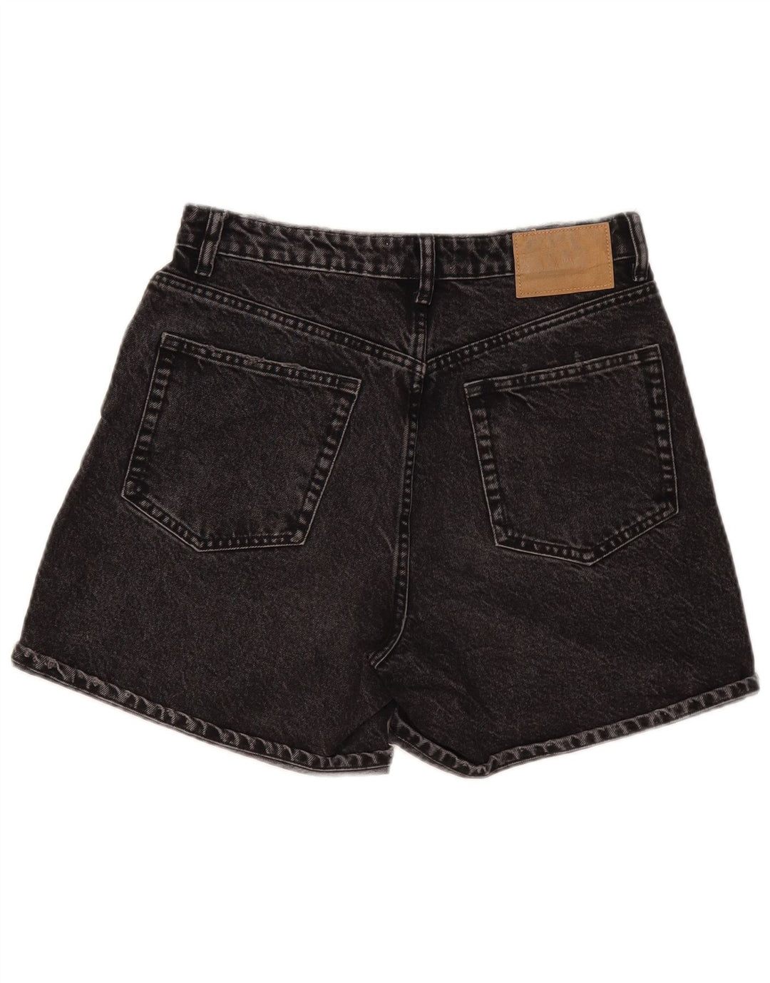 Женские джинсовые шорты Zara EU 40 Medium W30 Серые, хлопок