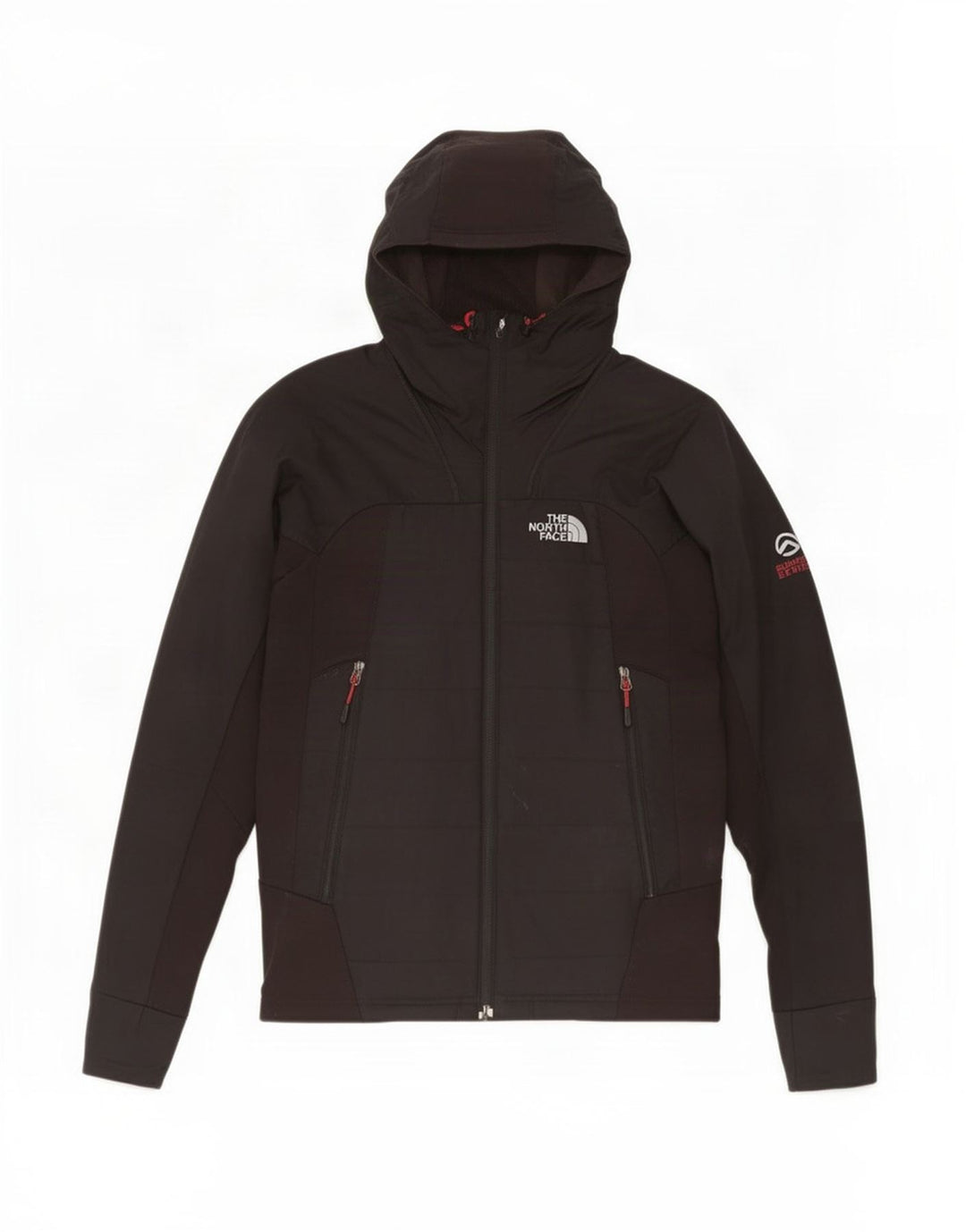 Мужской свитер с капюшоном на молнии The North Face, средний черный