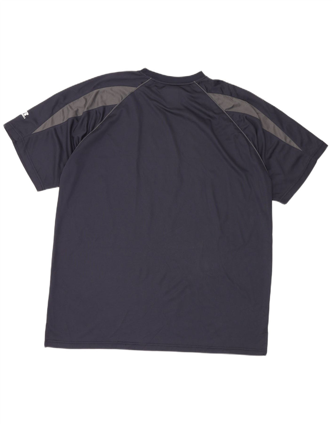 Мужская футболка RUSSELL ATHLETIC для высоких, размер 2XL, темно-синий, полиэстер с цветными блоками