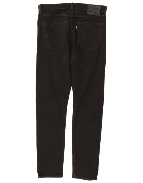 Мужские зауженные джинсы Levi's 512 W32 L32, черный хлопок