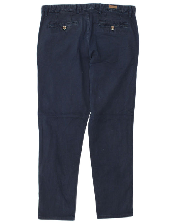 Мужские брюки-чиносы Massimo Dutti Slim Fit EU 40 Medium W31 L28 Темно-синие