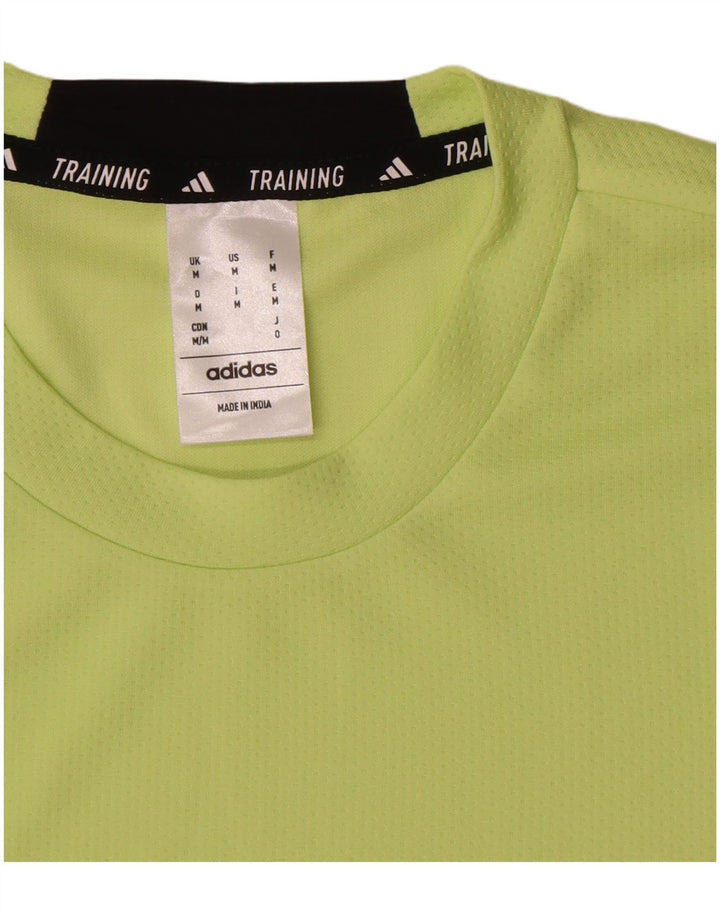 Мужская футболка Adidas Top Medium Green из полиэстера