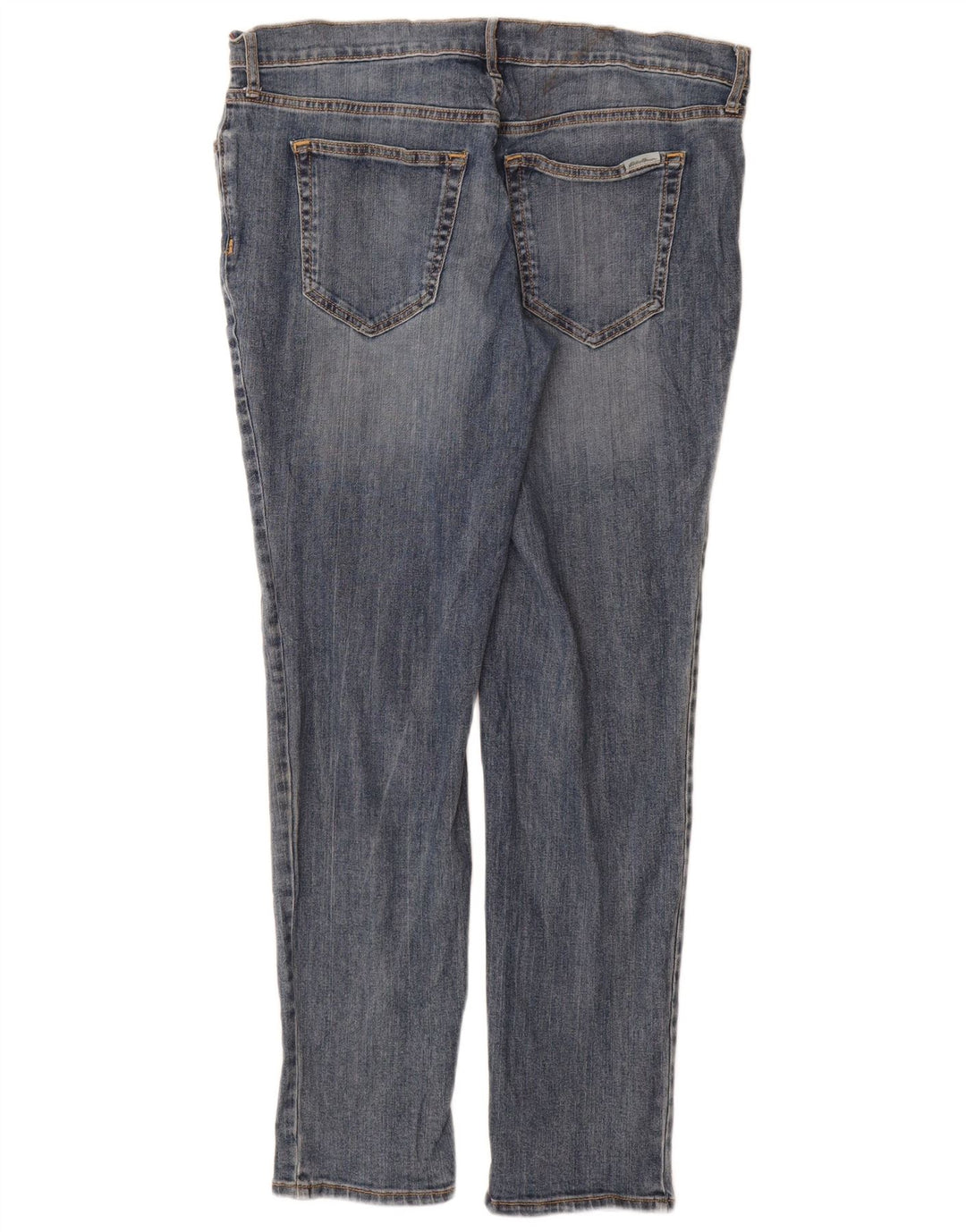 Женские узкие джинсы Eddie Bauer, США 10, большие, W32 L30, синие, хлопок