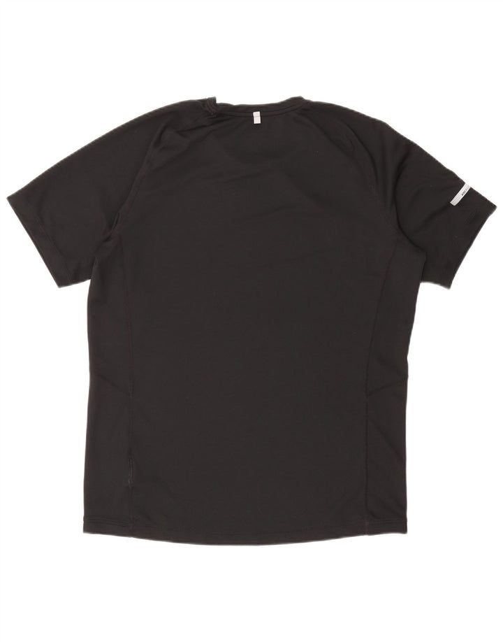 Мужская футболка Nike Dri Fit, большой черный полиэстер