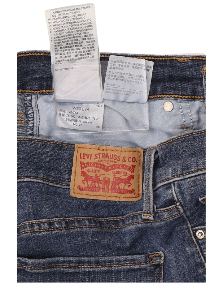 Женские джинсы скинни LEVI'S 311 Shaping W30 L34 Синие, хлопок