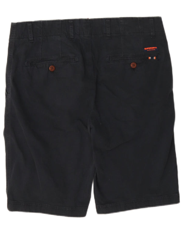 Мужские шорты чинос Superdry W32, средний темно-синий, хлопок