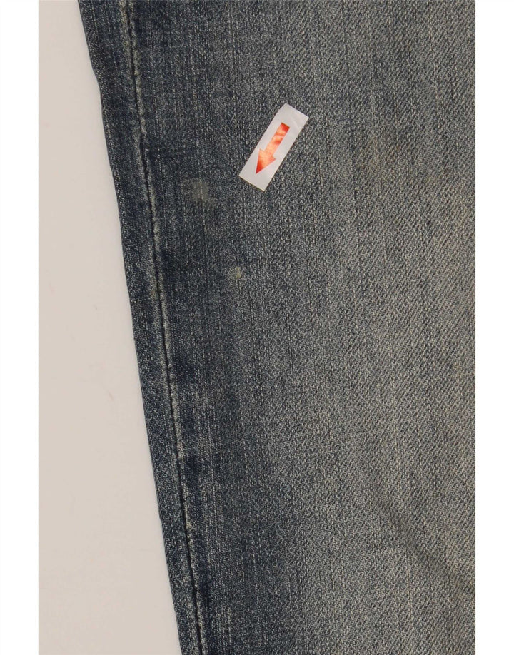 Женские джинсы-капри Lee Denver W32 L20, синие, хлопок