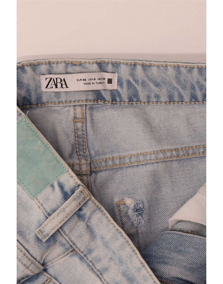 Женские зауженные джинсы Zara EU 40 Medium W30 L28 Синие