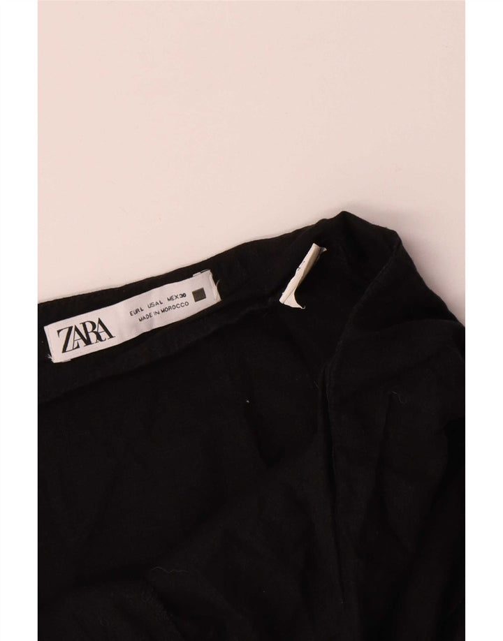 Женские повседневные шорты Zara, большие W30, черные