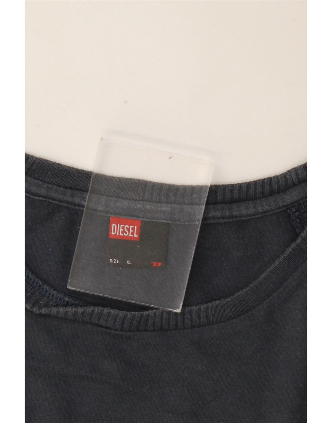 Мужская футболка с рисунком DIESEL Top XL темно-синяя