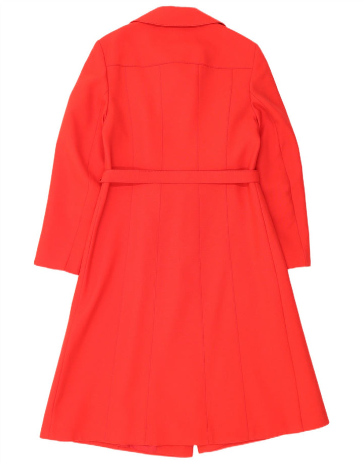 ERLE ZF Женское пальто UK 10 маленькое красное