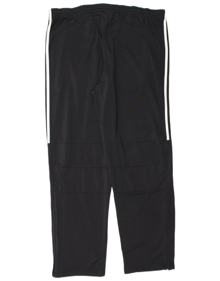 Мужские спортивные брюки Adidas XL черные из полиэстера