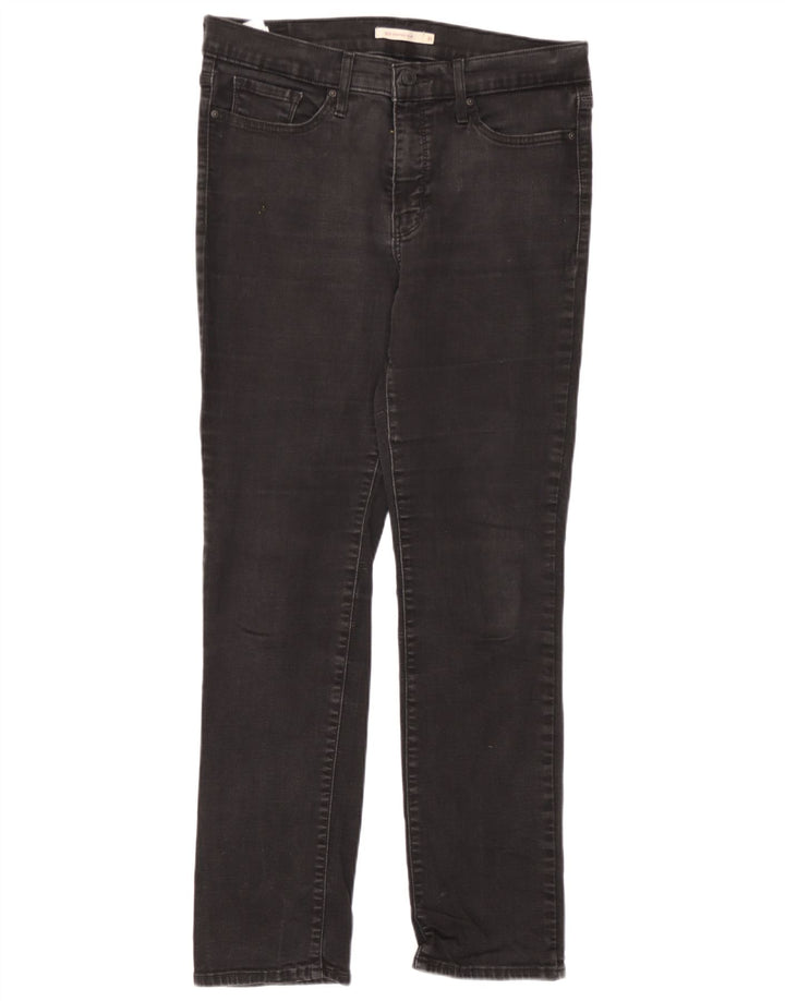 Женские джинсы Levi's 312 Shaping Slim W31 L30, черный хлопок