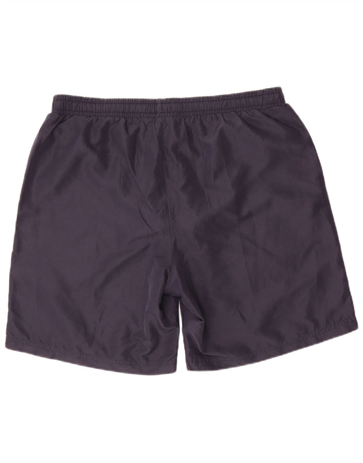 Мужские спортивные шорты Sergio Tacchini 2XL, темно-синие, полиэстер с цветными блоками