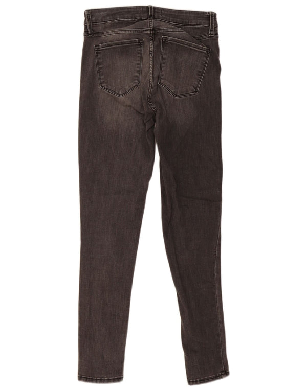 Женские джинсы скинни Gap UK 4 XS W25 L28 Серый хлопок
