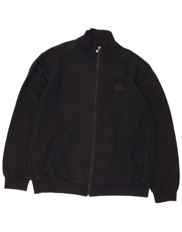 LOTTO Мужской спортивный костюм, верхняя куртка 2XL, черный хлопок