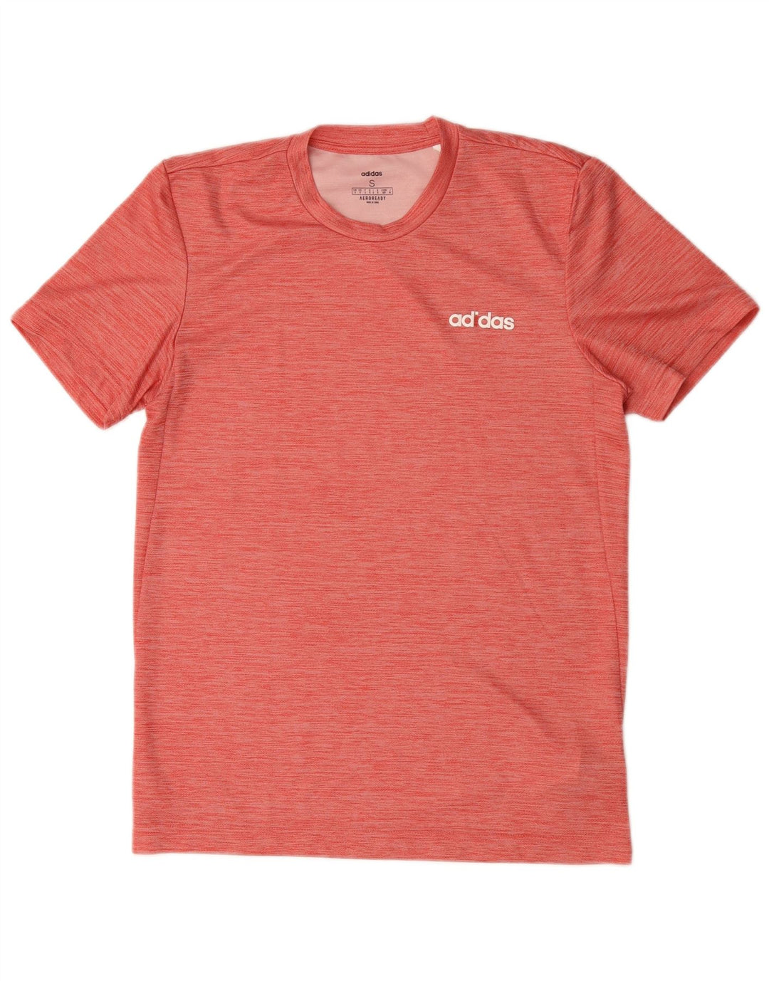 Мужская футболка Adidas Aeroready Top Small Pink в крапинку из полиэстера