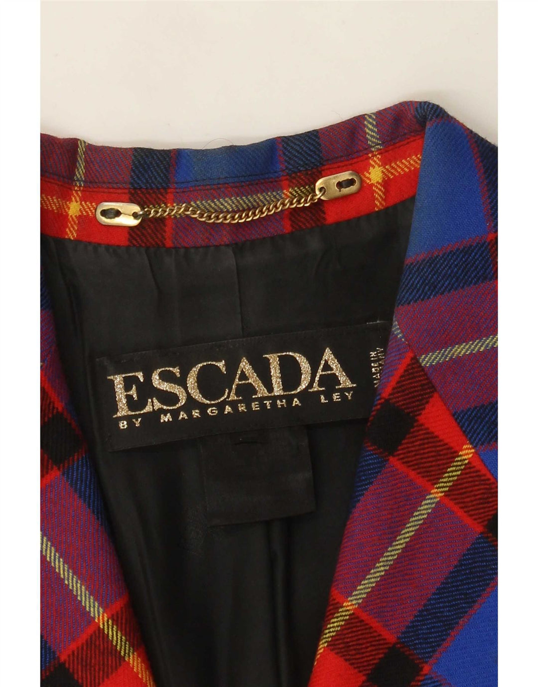 Женский пиджак Escada от Margaretha Ley UK 14, средний разноцветный
