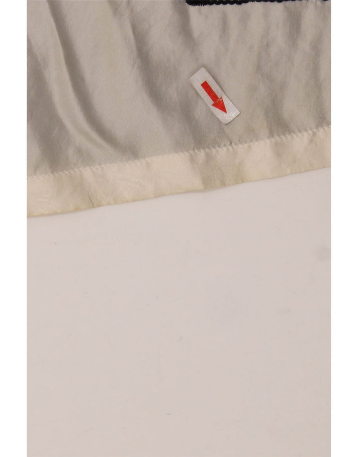 ICEBERG Женская блузка с графическим рисунком Top UK 8 Small Off White Colorblock