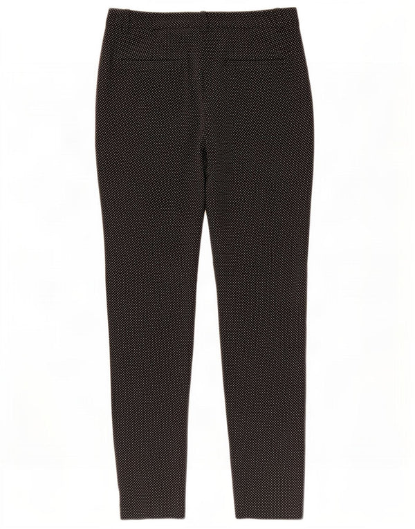 Женские узкие костюмные брюки Zara EU 34 2XS W24 L25, полиэстер с черными пятнами