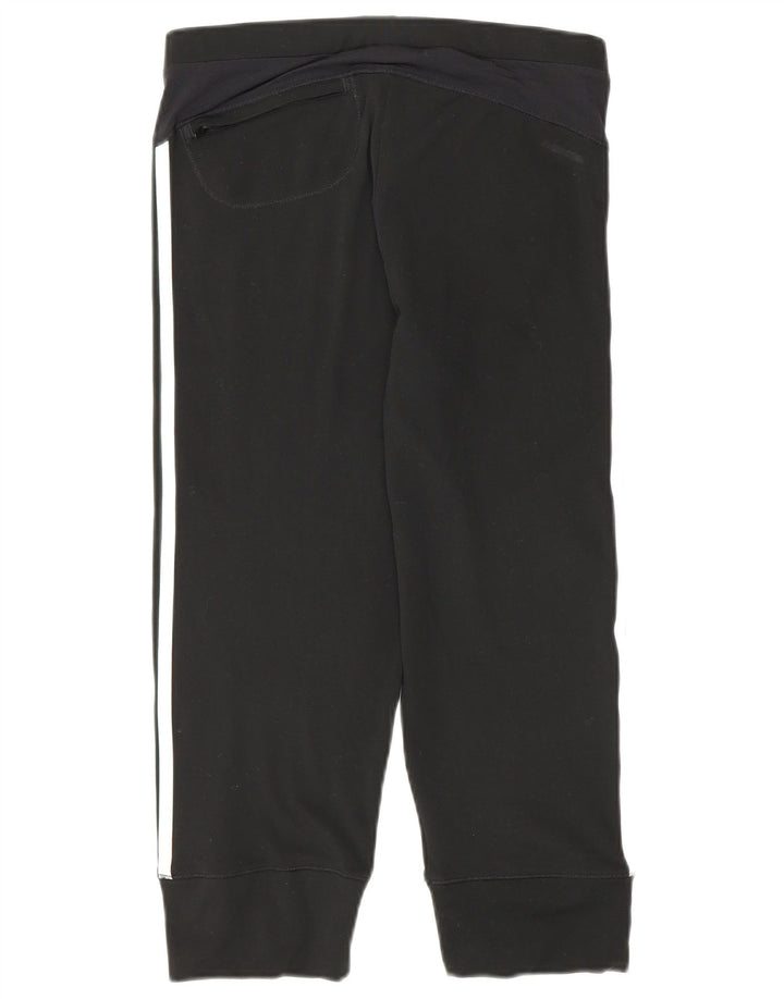 Adidas Climacool Capri Спортивный костюм Брюки Джоггеры Великобритания 14 Средний черный
