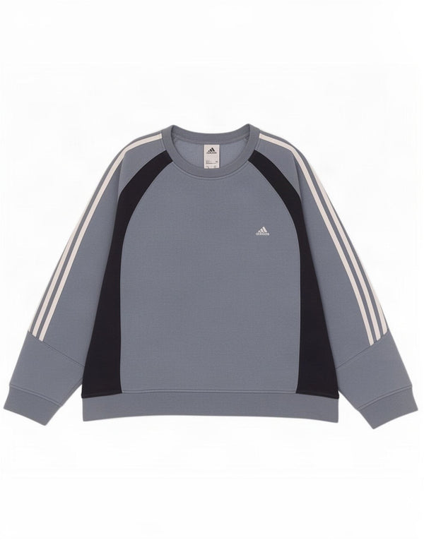 Мужской свитер Adidas Jumper 2XL Синий с цветными блоками Хлопок