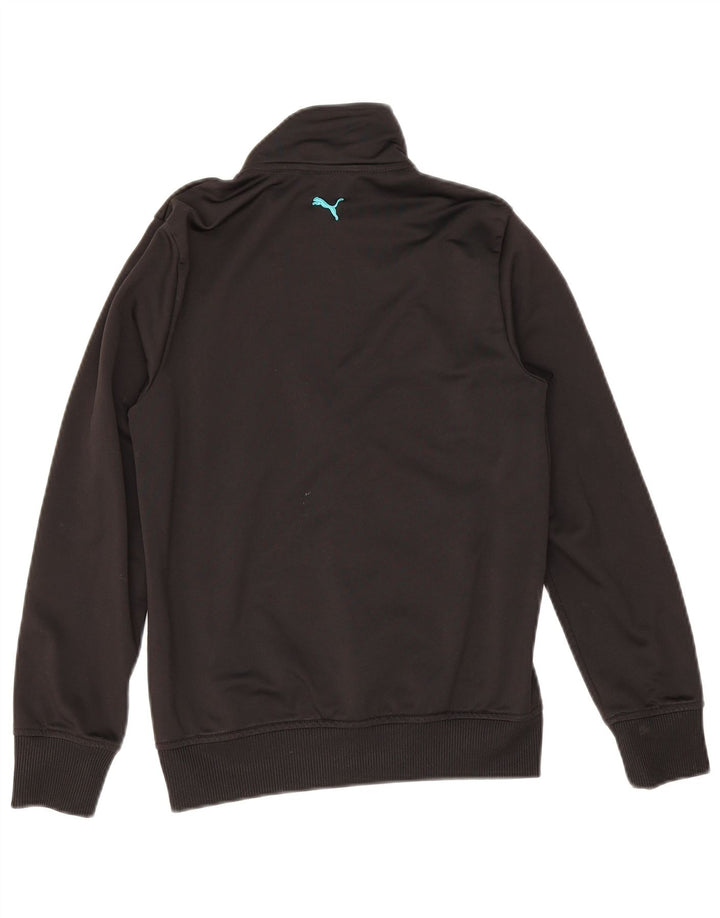 Спортивный костюм Puma с графическим рисунком для мальчиков, 11–12 лет, черный полиэстер