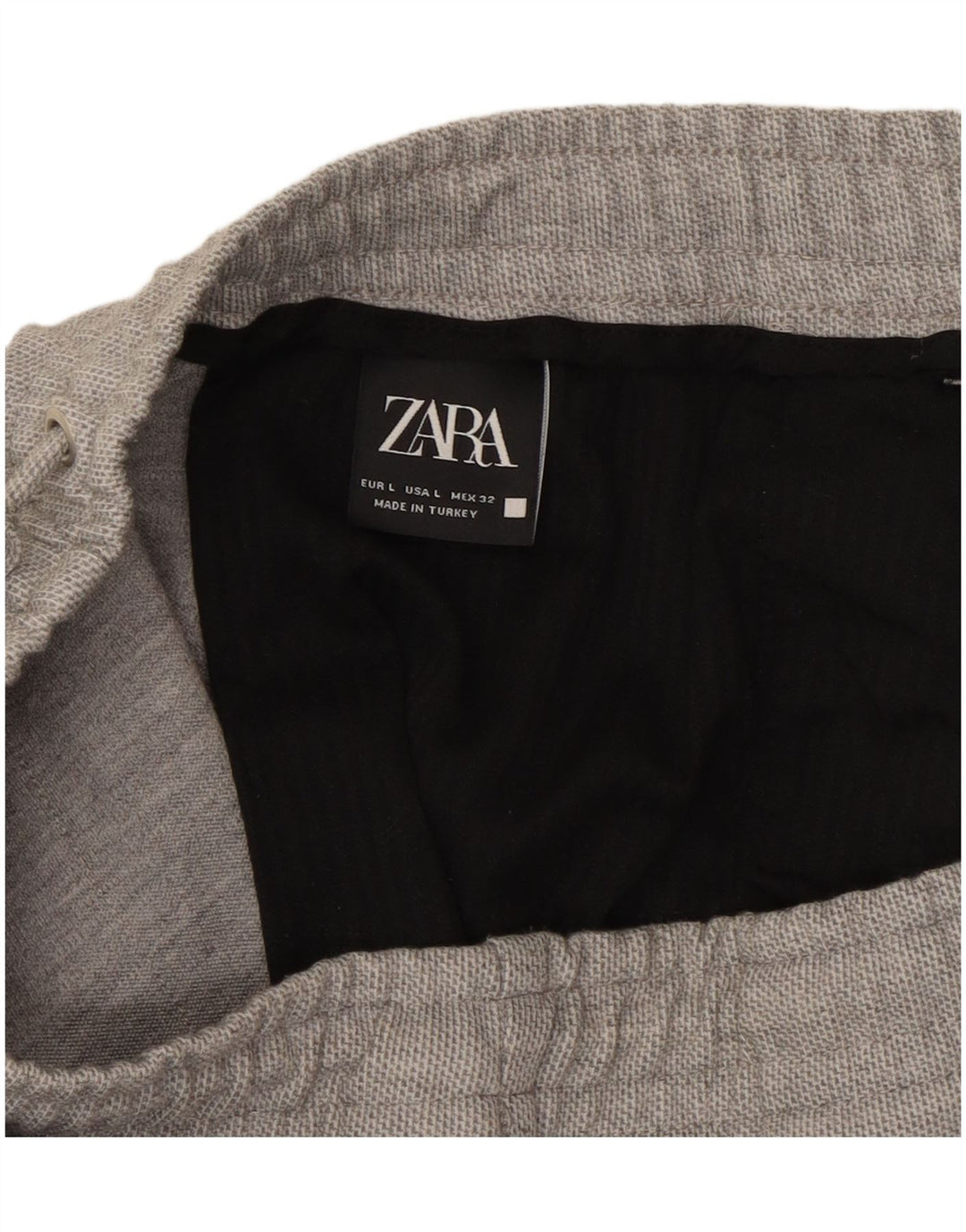 Женские спортивные брюки Zara UK 16, большие серые