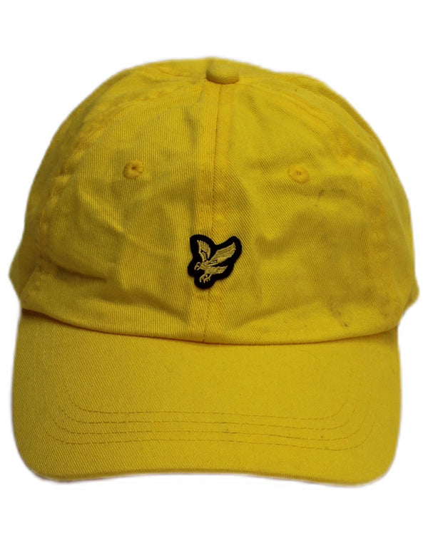 Мужская бейсболка с рисунком LYLE & SCOTT, один размер, желтая, хлопковая, классическая