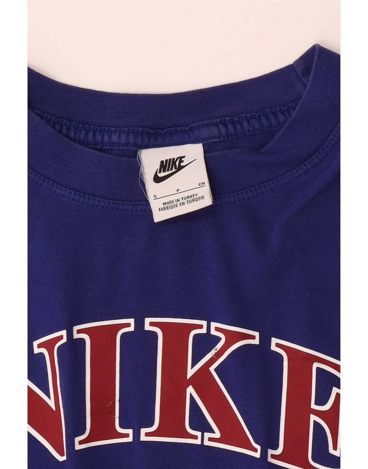 Мужская футболка с рисунком Nike, маленький синий