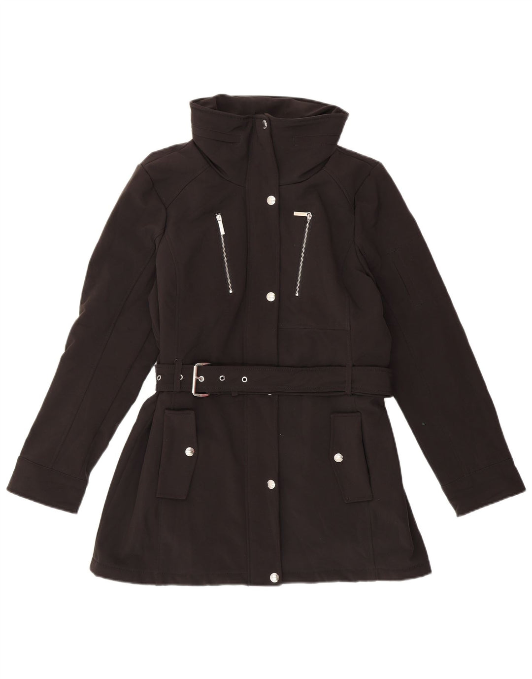 Женская куртка MICHAEL KORS UK 14, большая черная, полиэстер