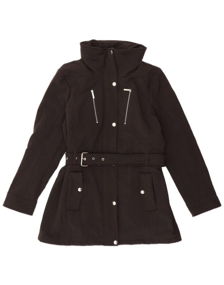 Женская куртка MICHAEL KORS UK 14, большая черная, полиэстер