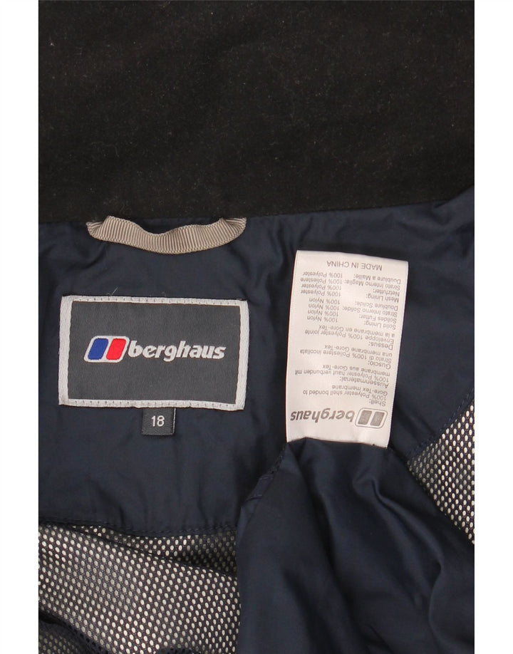 Berghaus Женская дождевик с капюшоном UK 18 XL Синий