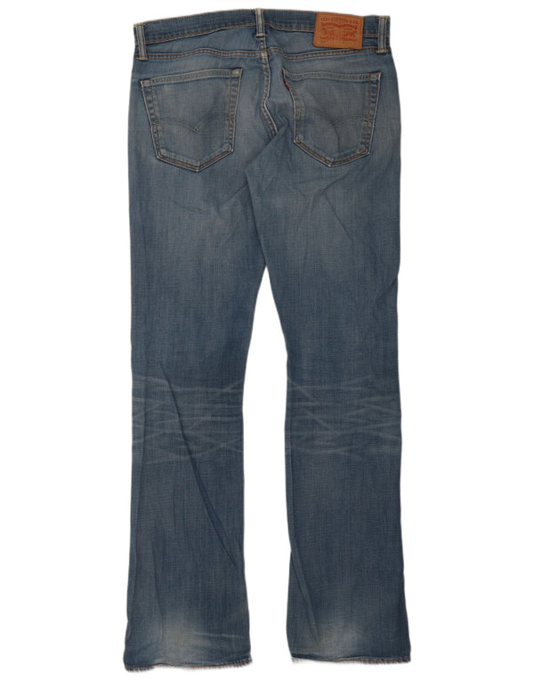 Мужские джинсы Levi's 527 Bootcut W33 L34 синие, хлопок