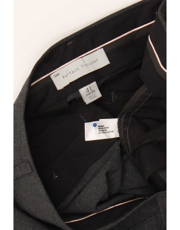 Женские брюки Gap Bootcut, США 4, маленькие, W31 L34, серый полиэстер