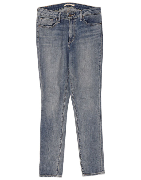 Женские джинсы скинни Levi's 721 с высокой посадкой W29 L30, синие, хлопок