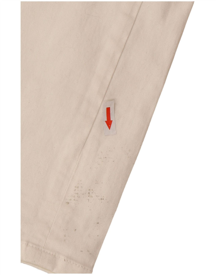 Женские прямые джинсы Calvin Klein US 10, средние W30 L26, белый хлопок