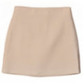 Женская мини-юбка Zara XS W24 белая