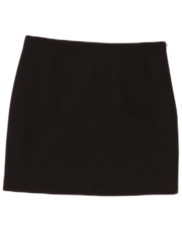 Женская мини-юбка Pinko UK 12 Medium W30, черный полиэстер
