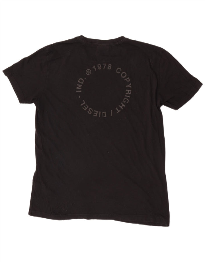 Мужская футболка с рисунком Diesel Top XL, черный хлопок