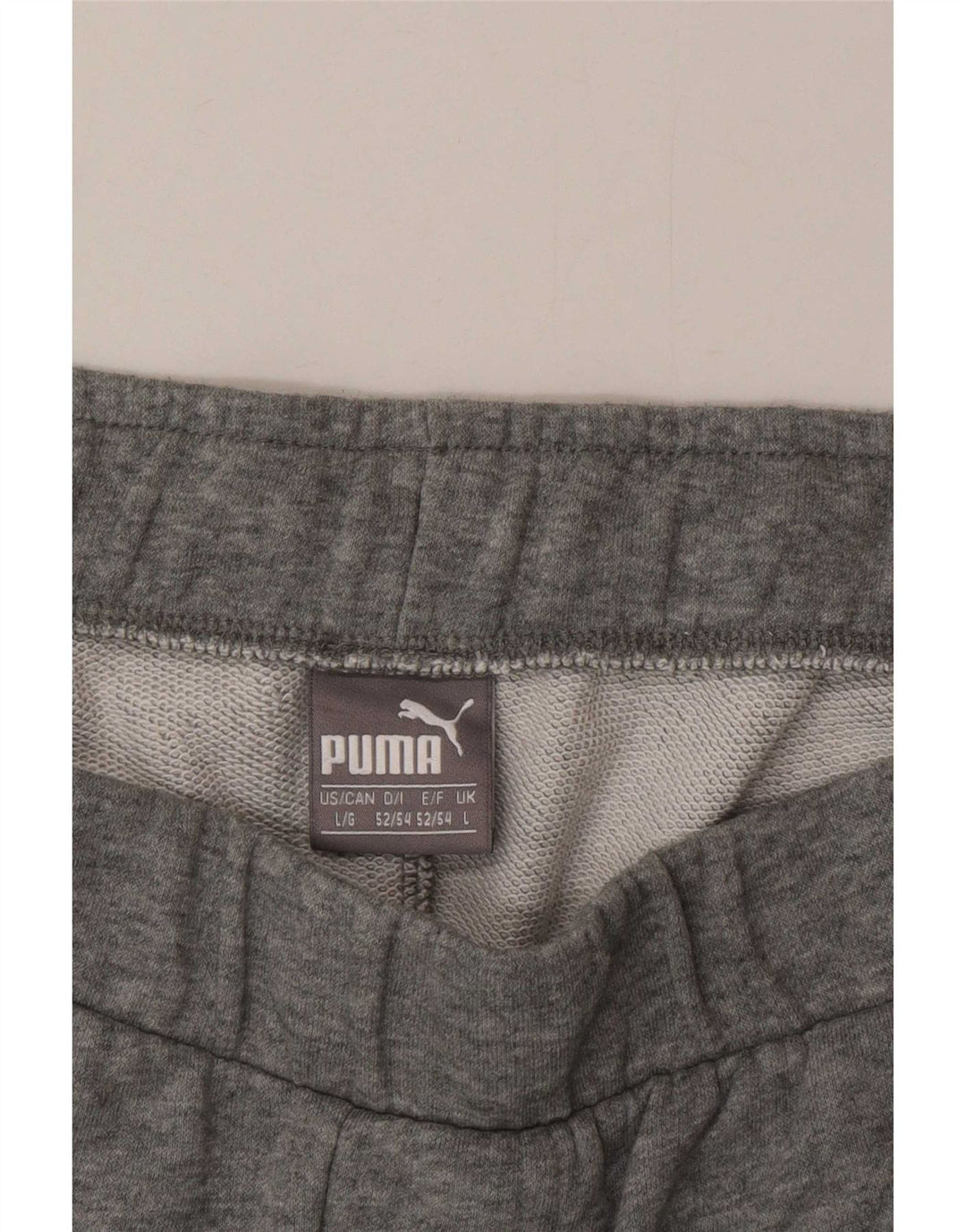 Мужские спортивные шорты с рисунком Puma, большие серые в крапинку