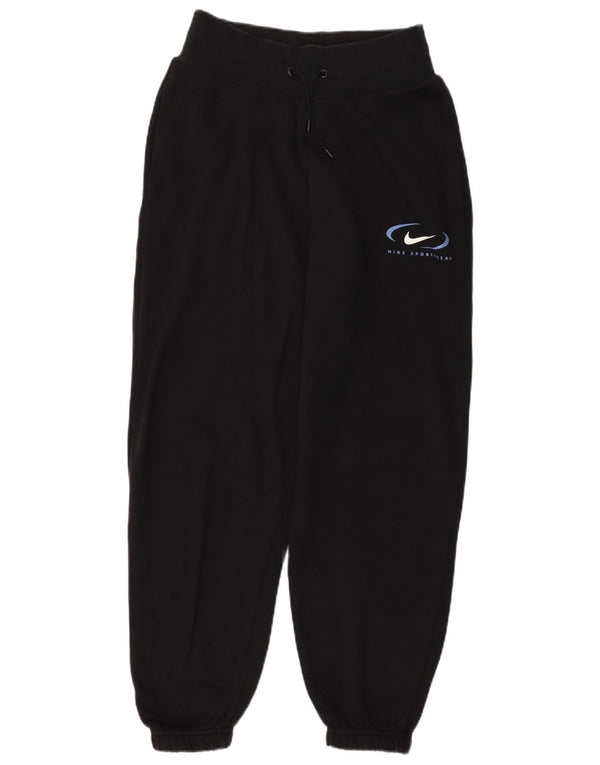 Женский спортивный костюм NIKE Брюки-джоггеры UK 6 XS, черный хлопок